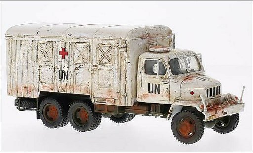 Praga V3S Base 1/43 Abrex bianco UN (Skrinovy vuz) modellini auto