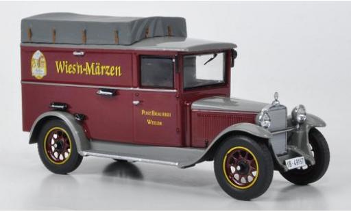 Mercedes L1000 1/43 Premium ClassiXXs Express Postbrauerei Weiler avec Dachplane modellino in miniatura