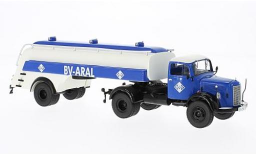 Mercedes L3500 1/43 Premium ClassiXXs ARAL 1960 Tanksattelzug modellino in miniatura