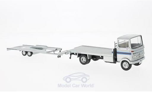 Mercedes LP 608 1/43 Premium ClassiXXs grigio Martini mit Hänger modellino in miniatura