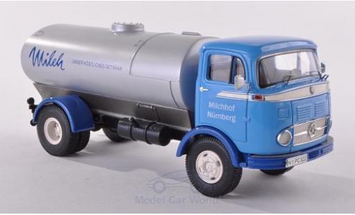 Mercedes LP 911 1/43 Premium ClassiXXs blu Milchhof Nürnberg Tankwagen modellino in miniatura