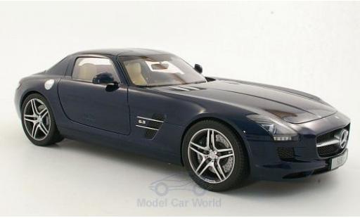 Mercedes SLS 1/12 Premium ClassiXXs AMG (C197) metallico blu modellino in miniatura