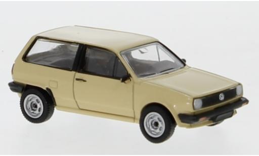 Volkswagen Polo 1/87 Premium ClassiXXs II beige 1985 modellino in miniatura