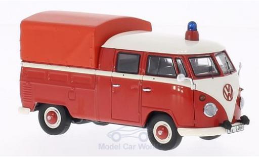 Volkswagen T1 B 1/43 Premium ClassiXXs Doppelkabine mit Plane Feuerwehr modellino in miniatura