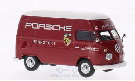 Volkswagen T1 1/43 Premium ClassiXXs Hochraumkastenwagen Porsche Rennsport modellino in miniatura