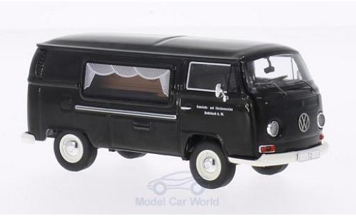 Volkswagen T2 B 1/43 Premium ClassiXXs a Kasten nero Gemeinde- und Sterbevereine Rohrbach Bestattungswagen modellino in miniatura