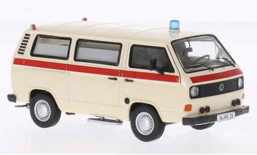 Volkswagen T3 1/43 Premium ClassiXXs a Krankenwagen DRK - Deutsches Rotes Kreuz modellino in miniatura