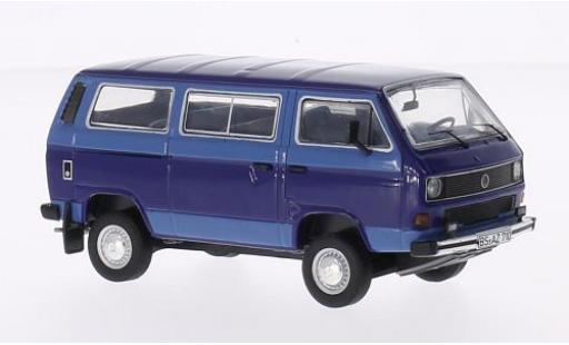 Volkswagen T3 1/43 Premium ClassiXXs b Syncro Bus blu/blu modellino in miniatura