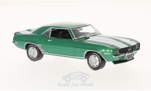 Chevrolet Camaro RS 1/43 Premium X RS metallico verde/bianco 1969 modellino in miniatura