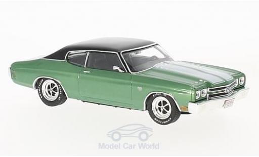 Chevrolet Chevelle 1970 1/43 Premium X SS metallico verde/nero 1970 modellino in miniatura