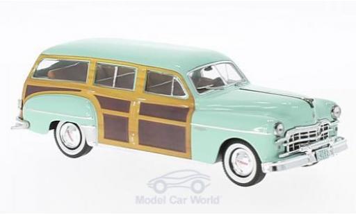 Dodge Coronet 1/43 Premium X Woody Wagon verde/Holzoptik 1949 modellino in miniatura