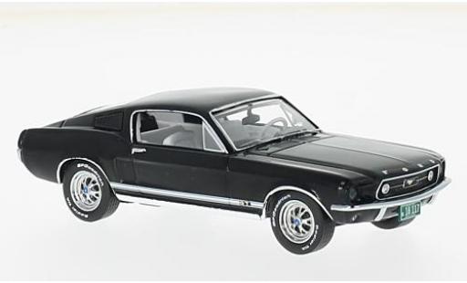Ford Mustang 1/43 Premium X GT Fastback nero 1967 modellino in miniatura