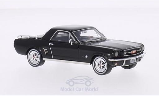 Ford Mustang 1/43 Premium X Mustero nero 1966 modellino in miniatura
