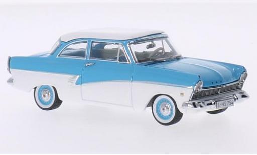 Ford Taunus 1/43 Premium X 17M blu/bianco 1957 modellino in miniatura