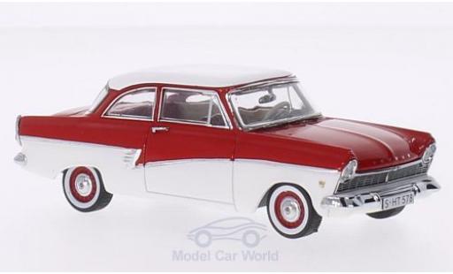 Ford Taunus 1957 1/43 Premium X 17M rosso/bianco 1957 modellino in miniatura