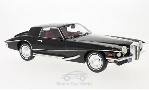 Stutz Blackhawk 1/18 Premium X Coupe nero 1971 modellino in miniatura