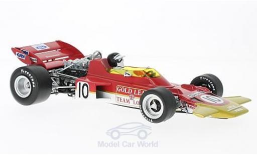 Lotus 72 1/18 Quartzo C No.10 Team Formel 1 GP Niederlande 1970 J.Rindt modellino in miniatura