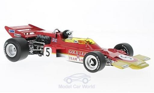Lotus 72 1/18 Quartzo C No.5 Team Gold Leaf Formel 1 GP Großbritannien 1970 J.Rindt modellino in miniatura