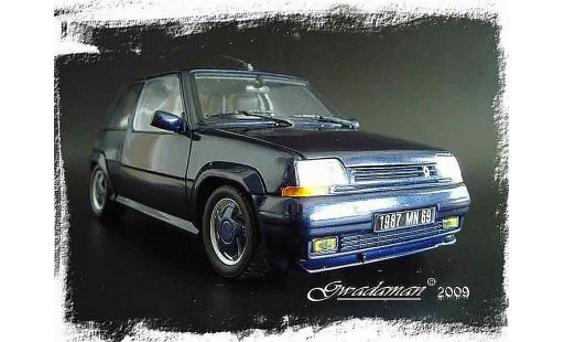 Renault 5 Alain Oreille 1/18 Norev GT Turbo serie limitee modellini auto
