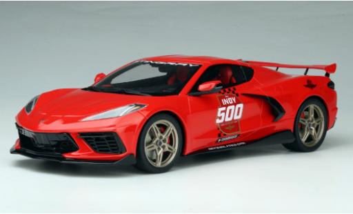 Chevrolet Corvette 1/18 RAR   Real Art Replicas C8 Stingray Offical Pace Car Indianapolis 500 2020 modellino in miniatura