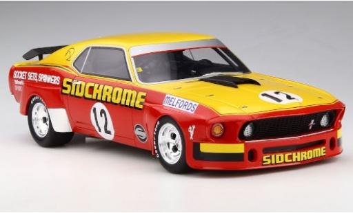 Ford Mustang 1/18 RAR   Real Art Replicas No.12 Sidchrome 1969 J.Richards/B.Stroppe modellino in miniatura