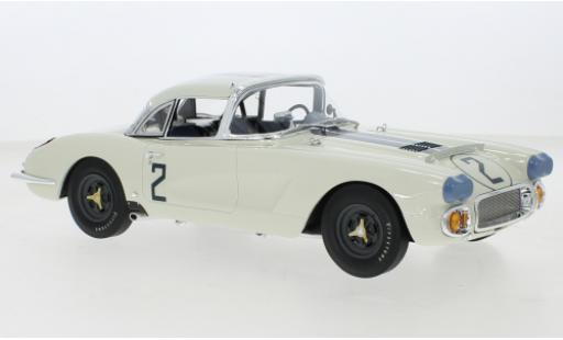 Chevrolet Corvette 1/18 RAR   Real Art Replicas C1 No.2 Briggs S. Cunningham 24h Le Mans 1960 modellino in miniatura