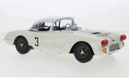 Chevrolet Corvette 1/18 RAR   Real Art Replicas C1 No.3 Briggs S. Cunningham 24h Le Mans 1960 modellino in miniatura