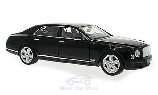 Bentley Mulsanne 1/18 Rastar nero modellino in miniatura