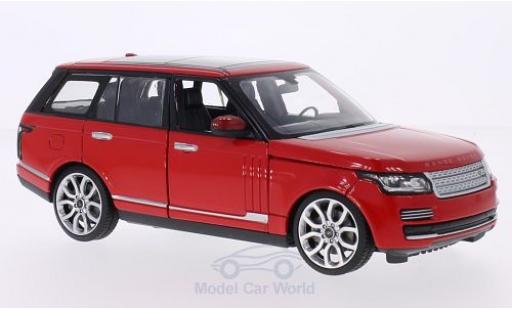 Land Rover Range Rover 1/24 Rastar rosso modellino in miniatura
