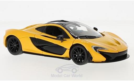 McLaren P1 1/24 Rastar giallo modellino in miniatura