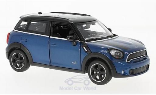 Mini Cooper S 1/24 Rastar S Countryman (R60) metallico blu modellino in miniatura