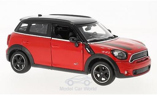 Mini Cooper S 1/24 Rastar S Countryman (R60) rosso/nero modellino in miniatura