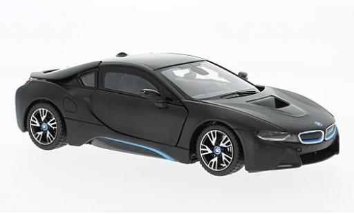 Bmw i8 1/24 Rastar I8 matte noir modellino in miniatura