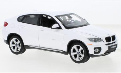 Bmw X6 1/24 Rastar bianco modellino in miniatura