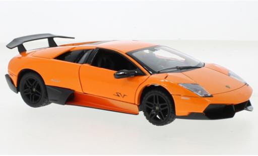 Lamborghini Murcielago 1/24 Rastar LP 670-4 SV metallise orange modellino in miniatura