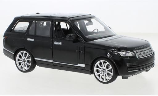 Land Rover Range Rover 1/24 Rastar nero modellino in miniatura