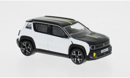 Renault 4 1/64 Norev E-Tech weiss/schwarz 2025 1:6 modellini auto