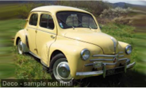 Renault 4CV 1/18 Solido beige 1:18 modellino in miniatura