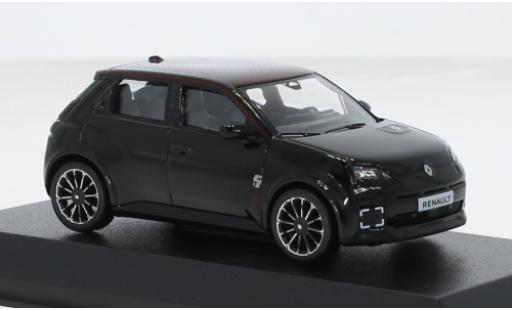 Renault 5 1/43 Norev E-Tech 100% schwarz 1:43 modellino in miniatura