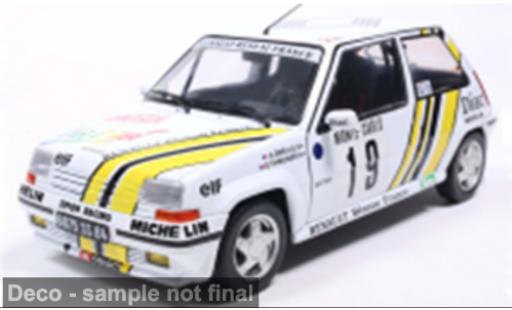 Renault 5 1/18 Solido GT Turbo #19 1:18 modellino in miniatura