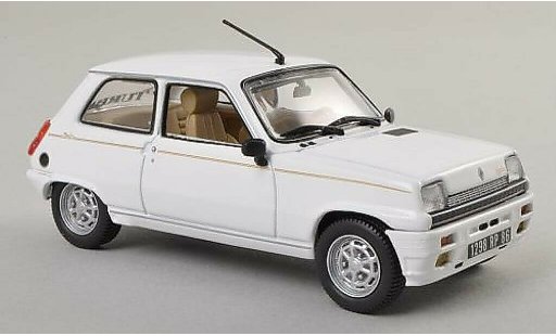 Renault 5 Laureate 1/43 Norev Turbo bianco 198 modellini auto