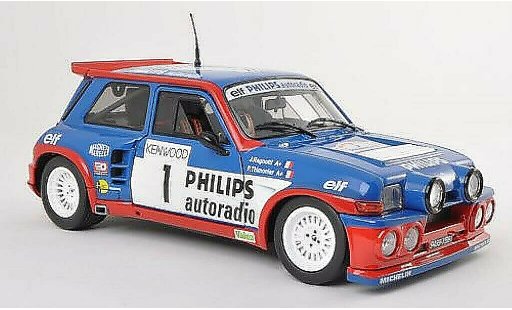 Renault 5 Maxi Turbo 1/18 Solido No.1 Tour de France Auto 198 /P.Thimonier modellini auto