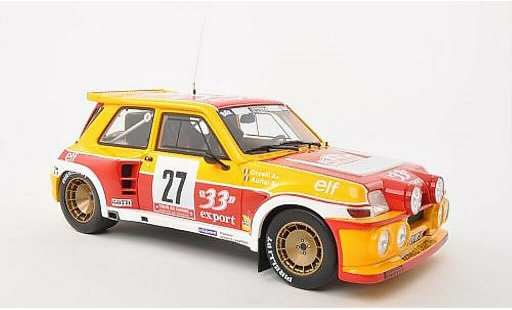 Renault 5 Maxi Turbo 1/18 Ottomobile No.27 Export 33 Tour de Corse 198 /B.Occelli modellini auto