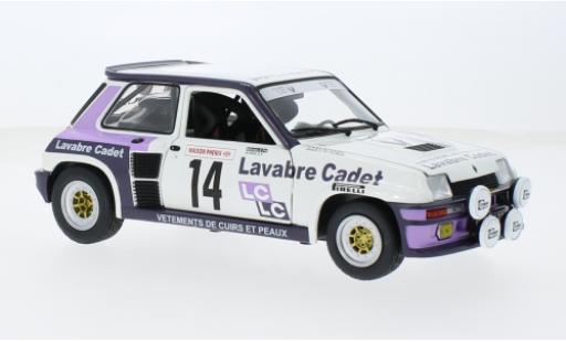 Renault 5 1/18 Solido Turbo #14 1:18 modellino in miniatura