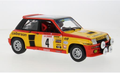 Renault 5 1/18 Solido Turbo #4 1:18 modellino in miniatura