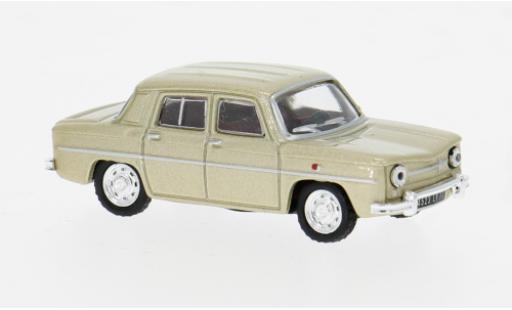 Renault 8 1/87 Norev beige 1:7 modellino in miniatura