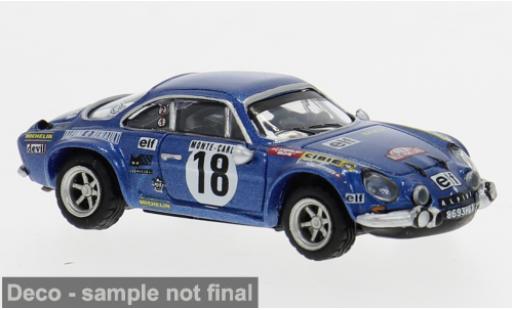 Modellini auto Alpine A110 rallye Renault Rally Monte Carlo 1970 #18 Andruet 1/87 Brekina