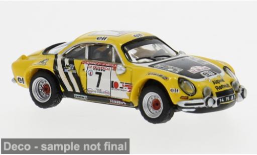 Modellini auto Alpine A110 rallye Renault Tour de Corse 1970 #7 G.Nicholas 1/87 Brekina