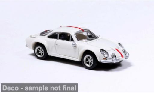 Modellini auto Alpine A110 Renault weiss/rot 1970 1/87 Brekina