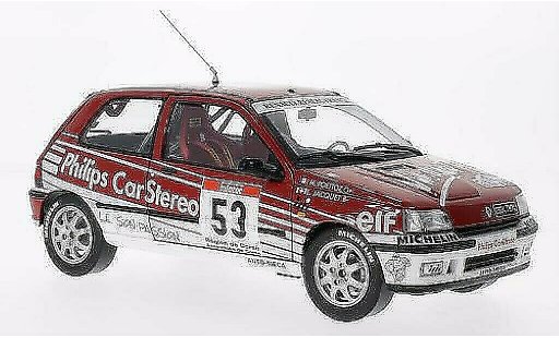 Renault Clio 16S 1/18 Norev No.53 Philips Car Stereo Rally Tour de Corse 1991 /M.Poettoz modellini auto